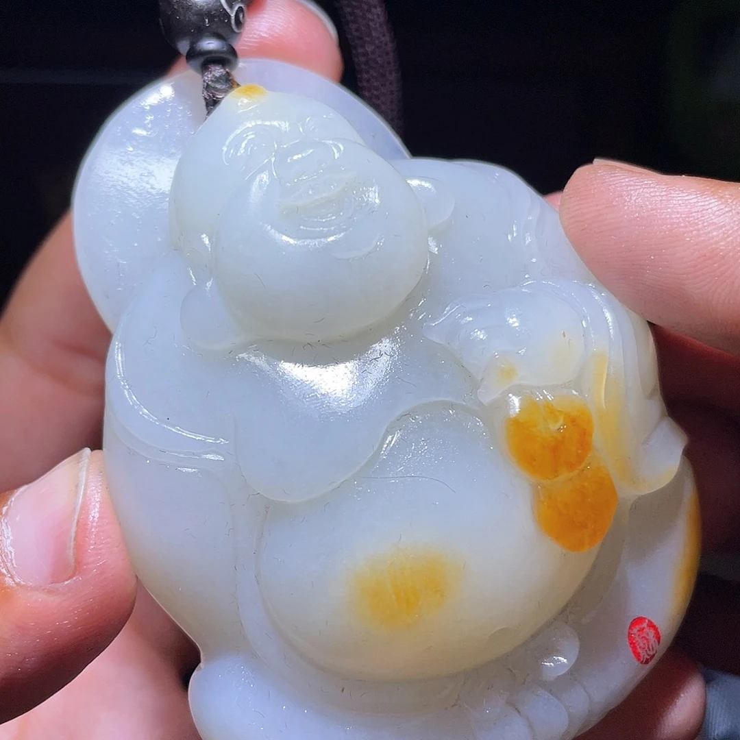 和田玉未镶嵌颈饰D2