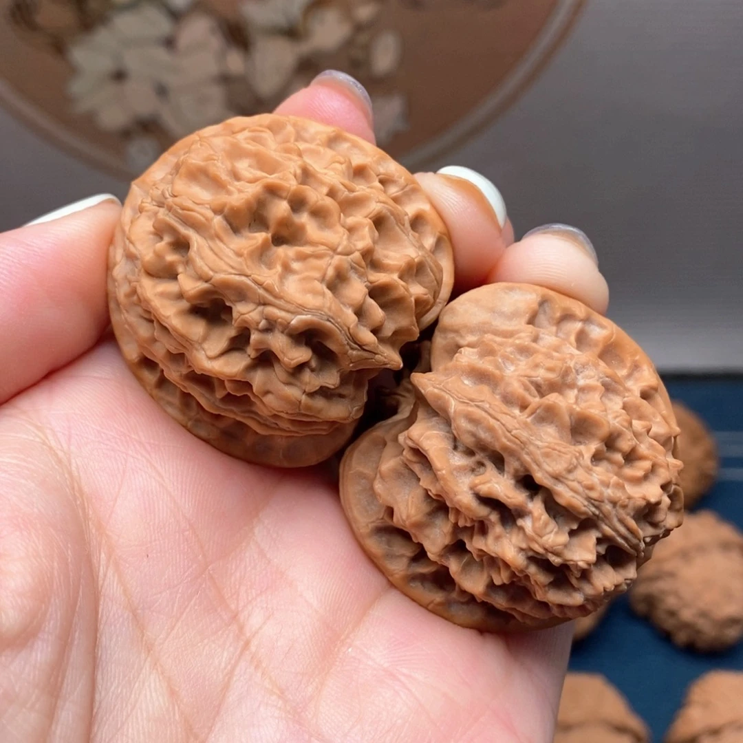 文玩核桃把件8苹果园39.5