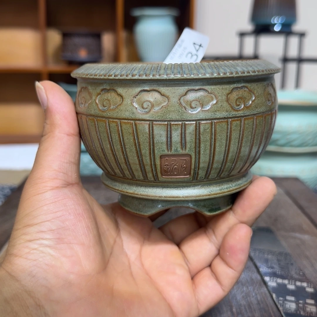 手工花盆 134 内口口径 9.5cm