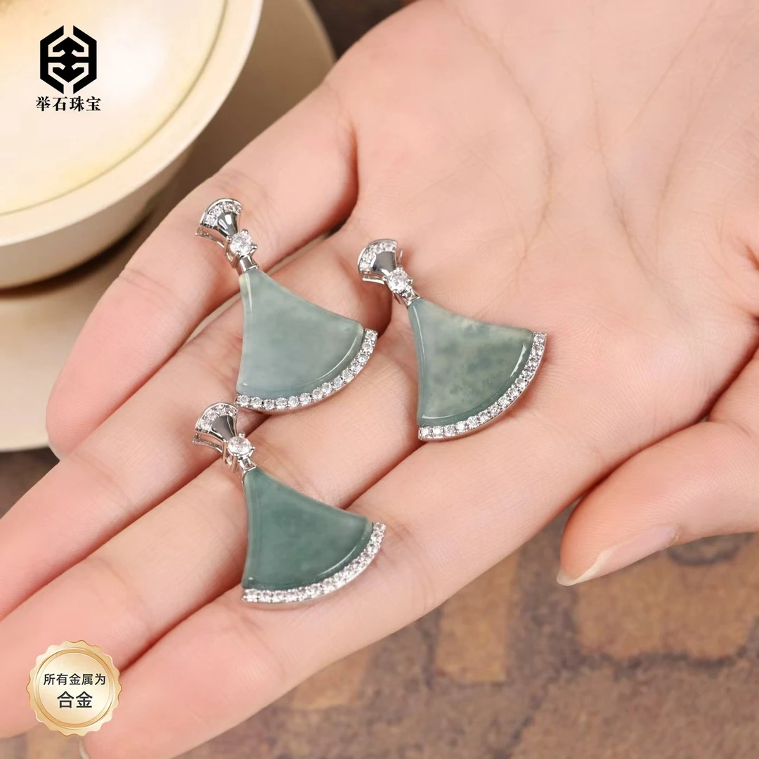 【举石珠宝】T0731-9007-343翡翠合金吊坠（一件/多样性发）Q