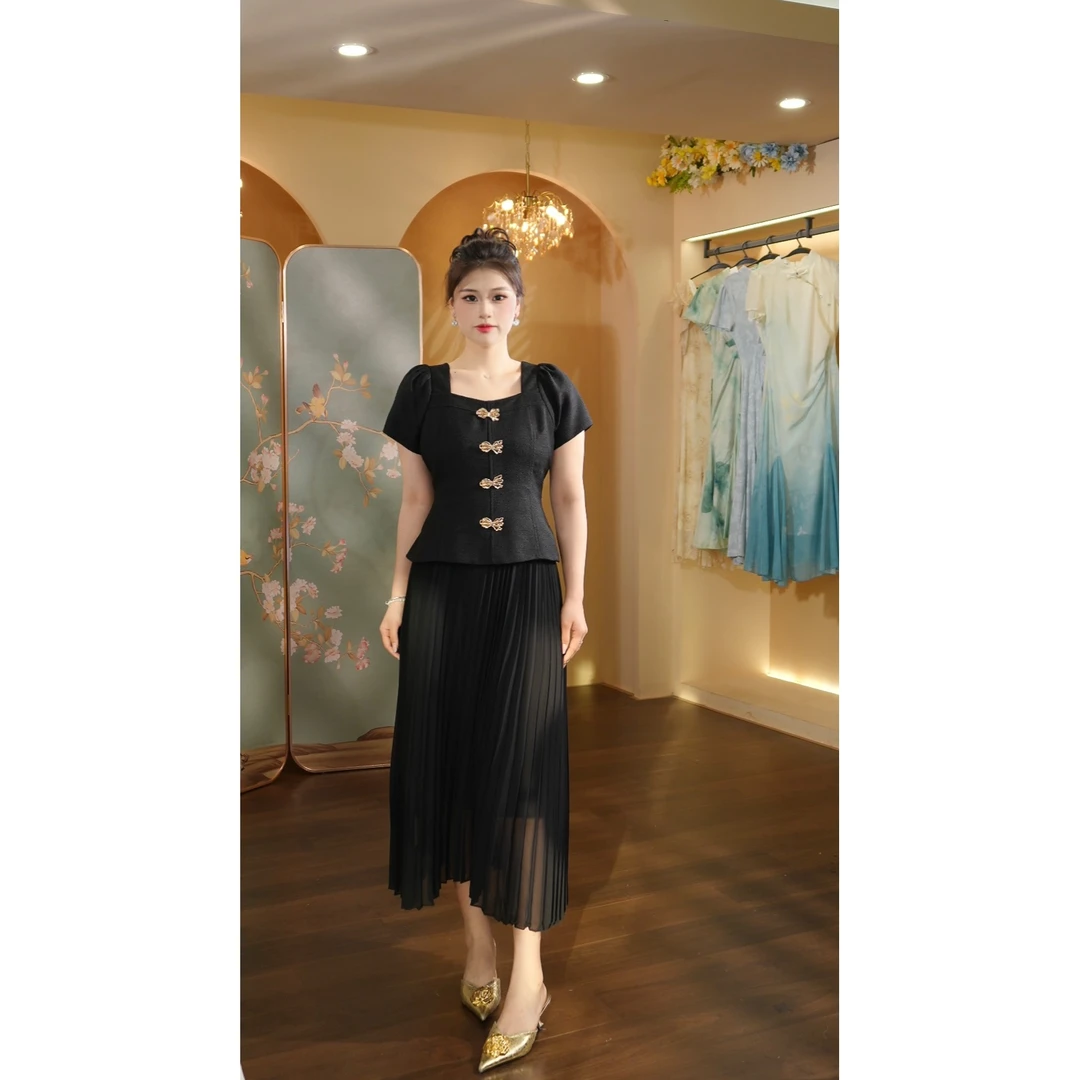 王超越定制-133（暮夜之幕）连衣裙DMP003-XX