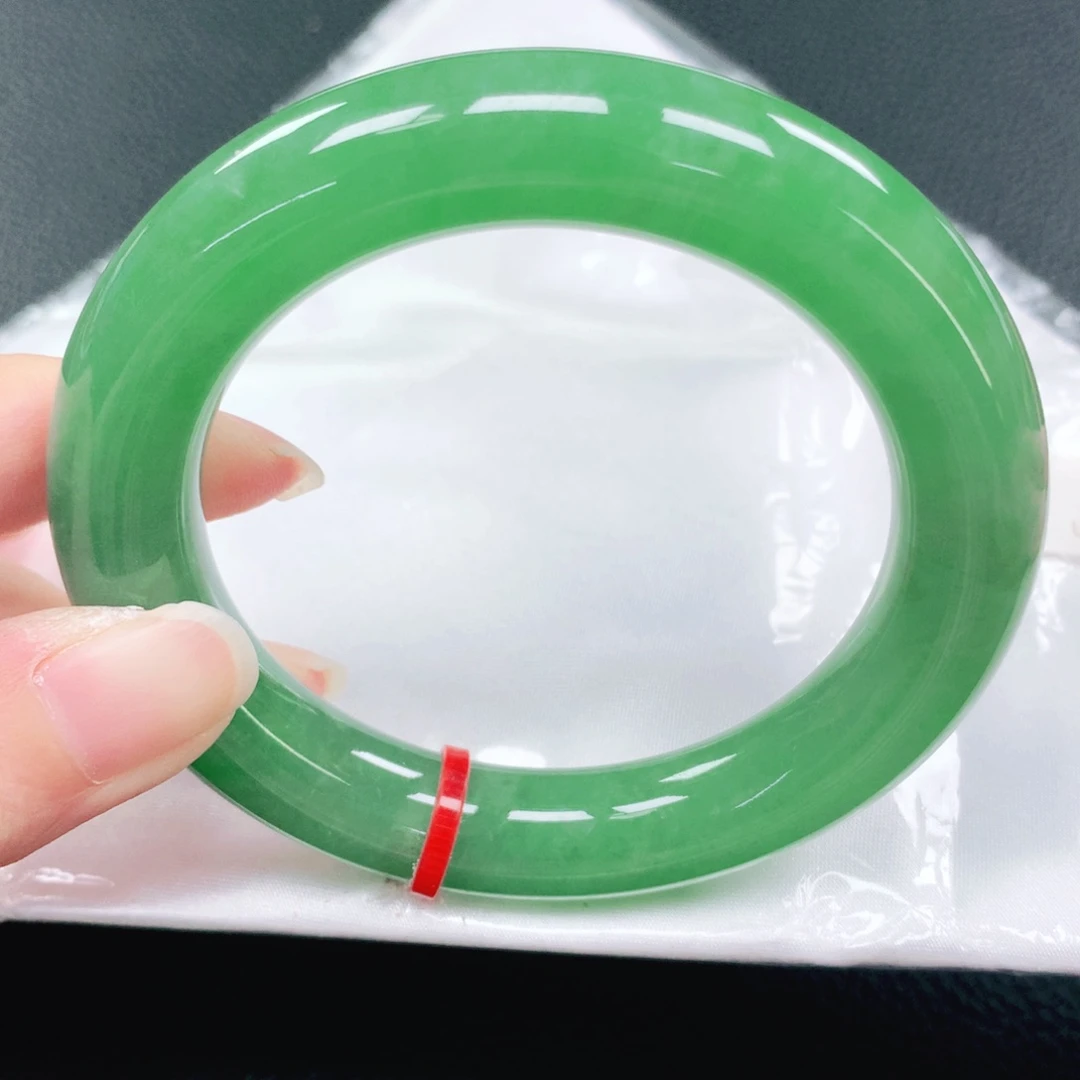 未镶嵌手镯翡翠55圈