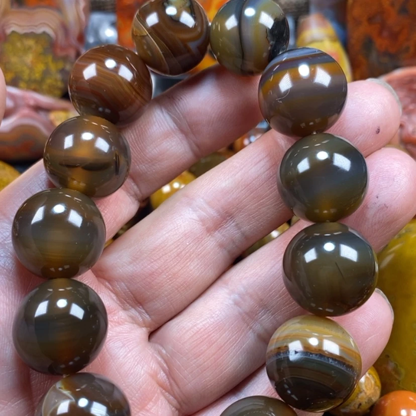 【闪购商品】玛瑙/玉髓颈饰未镶嵌哥****杰