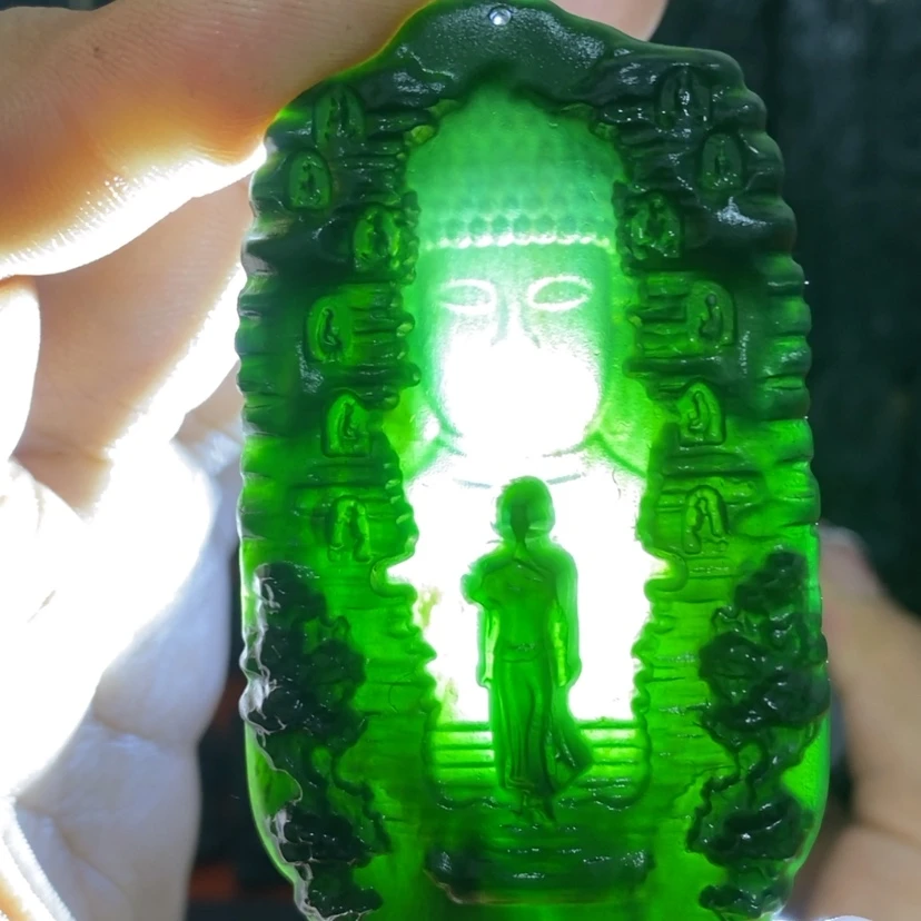 【闪购商品】未镶嵌蛇纹石玉颈饰