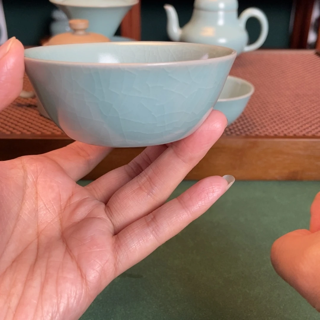 摆件仿古釉杯子福利