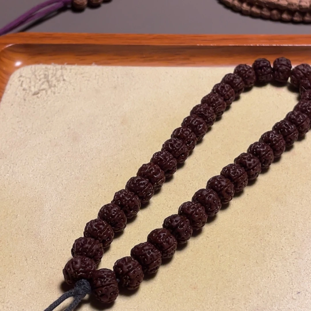 谷***学金刚菩提手串老树王手持