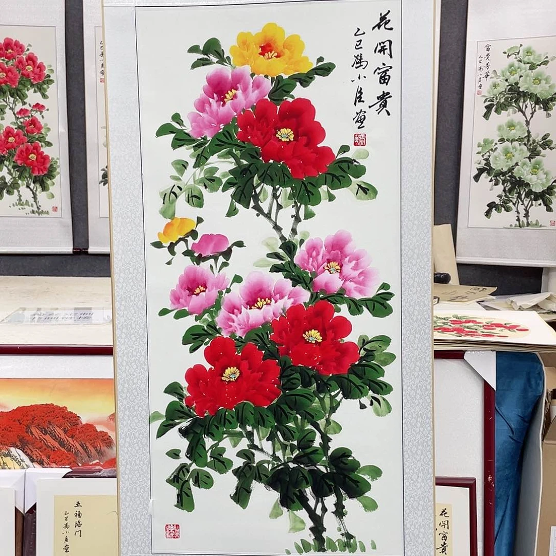 国画手绘画绘画作品