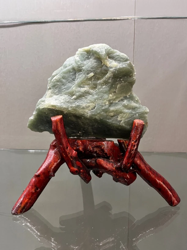 家居摆件创意中国风装饰随机发2~3斤摆石一块有天然生长纹裂