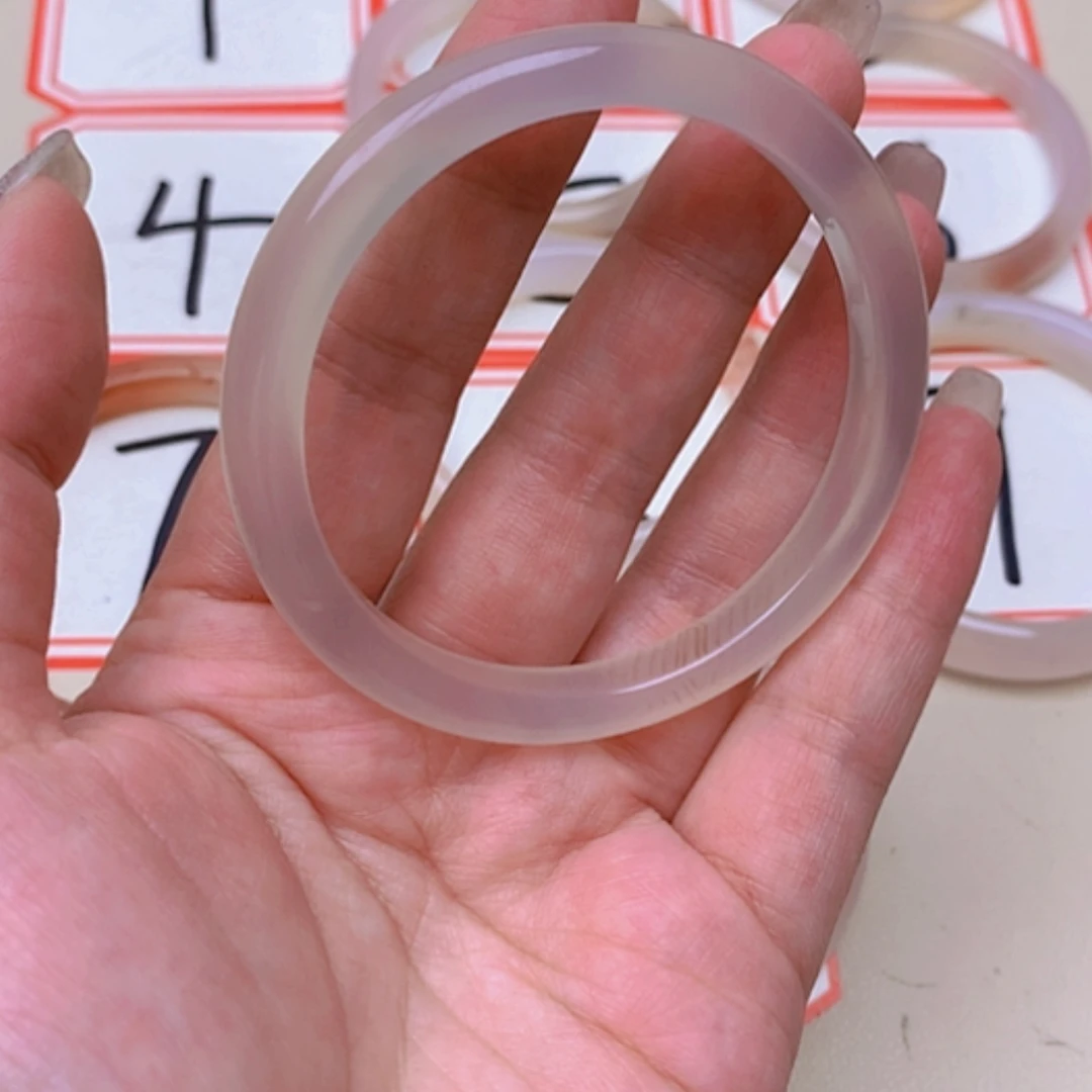 【闪购商品】玛瑙/玉髓未镶嵌珠宝半成品淺*