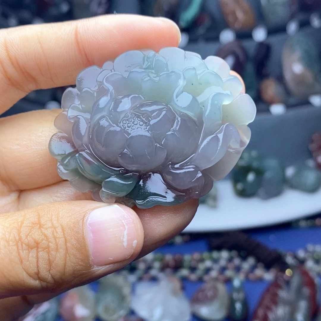 玛瑙/玉髓吊坠(不含链)未镶嵌