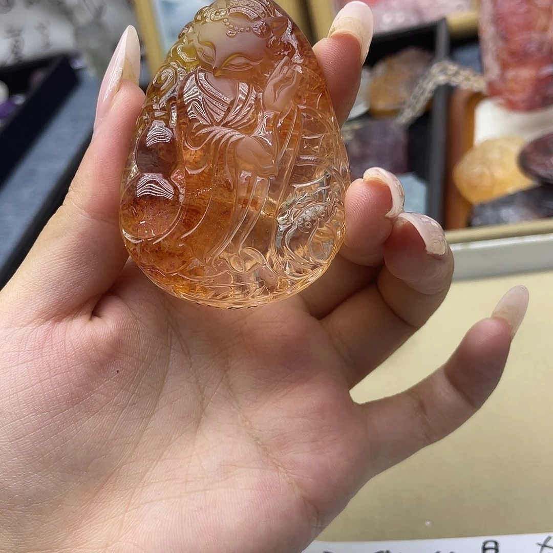 颈饰未镶嵌水晶天然