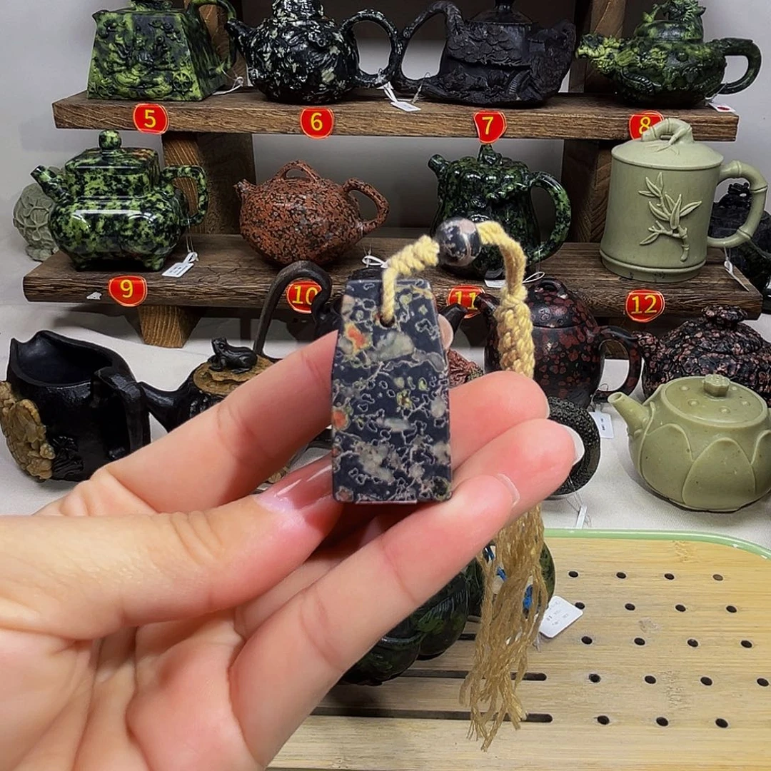 石材梅花石安山玉