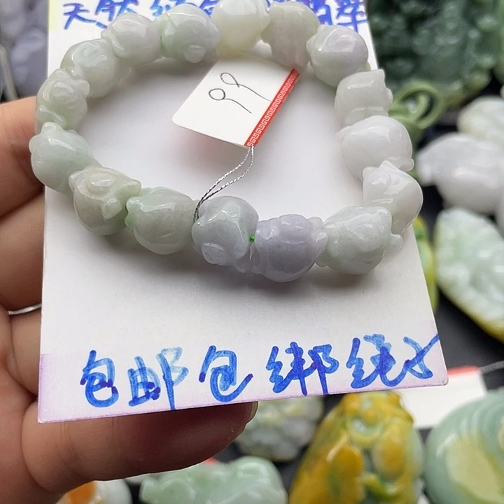 翡翠未镶嵌颈饰天然翡翠