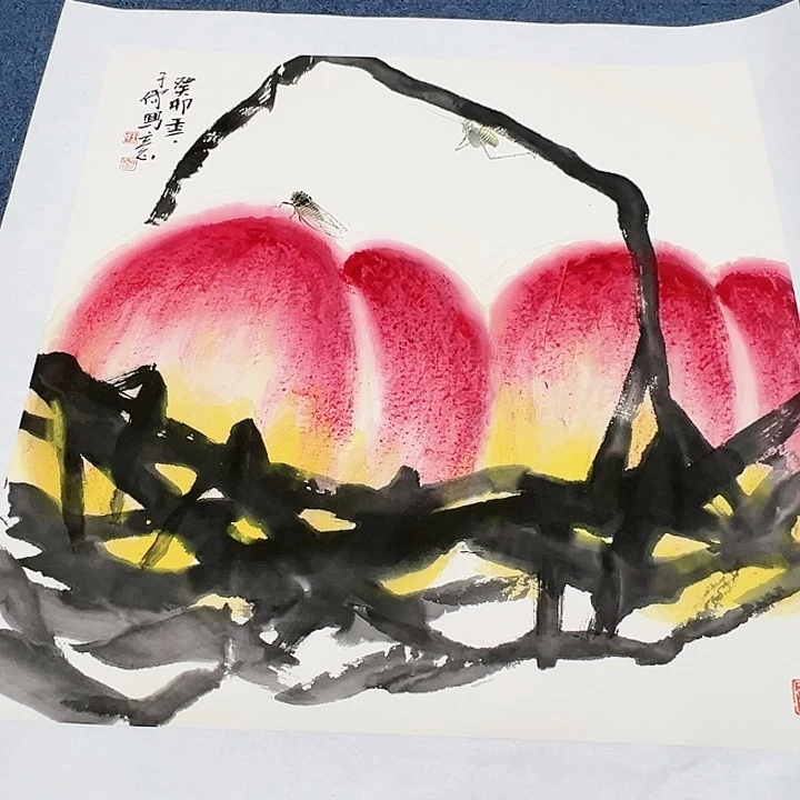 国画书画作品多次