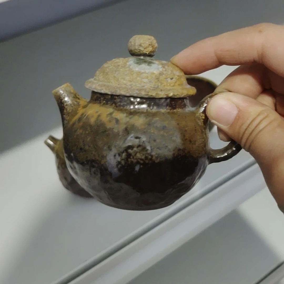 云****️坭兴陶纯柴烧全手工茶壶
