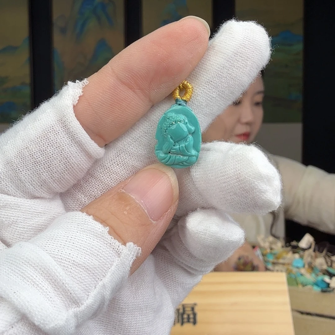 秋****绿松石未镶嵌珠宝奇石