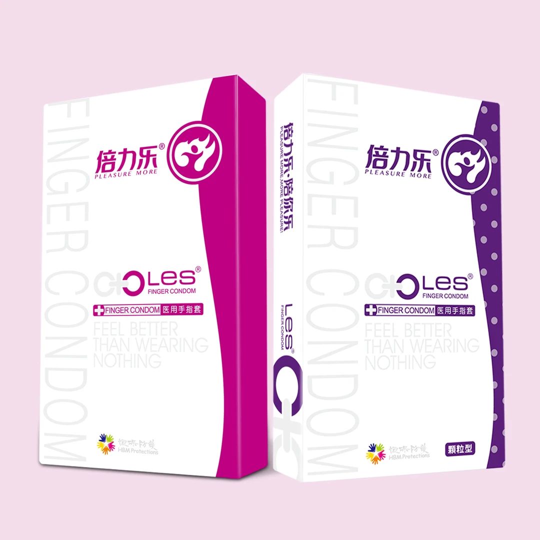 倍力乐QQ套抠抠套手指套10只装LES-1-D-H-C8只装