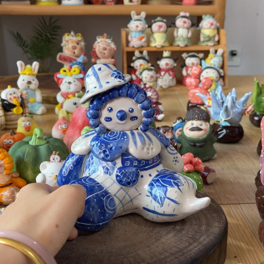 【闪购商品】摆件人*初景德镇陶瓷手作福利
