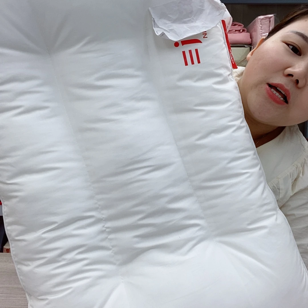 花草纯棉 枕芯一对装