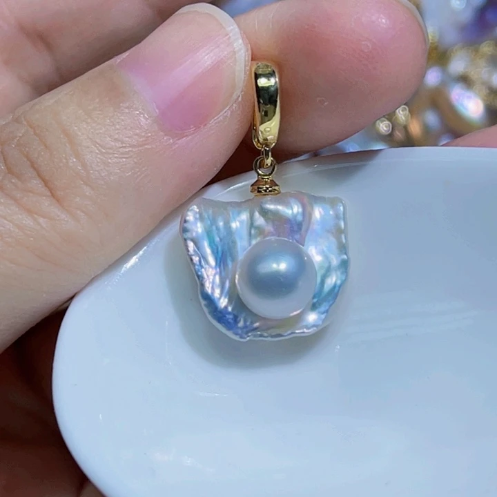 颈饰未镶嵌淡水珍珠