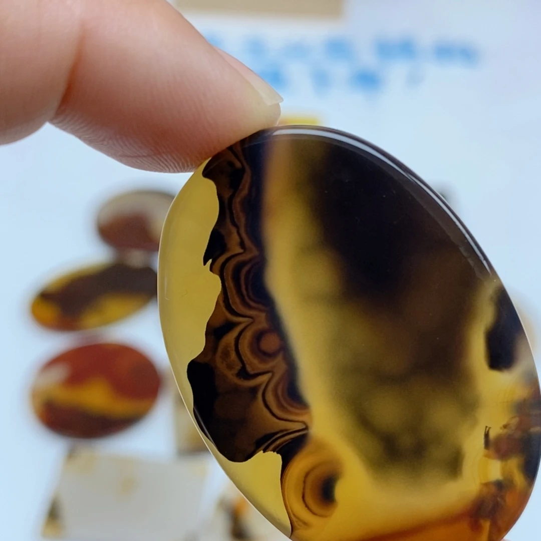 玛瑙/玉髓未镶嵌珠宝半成品