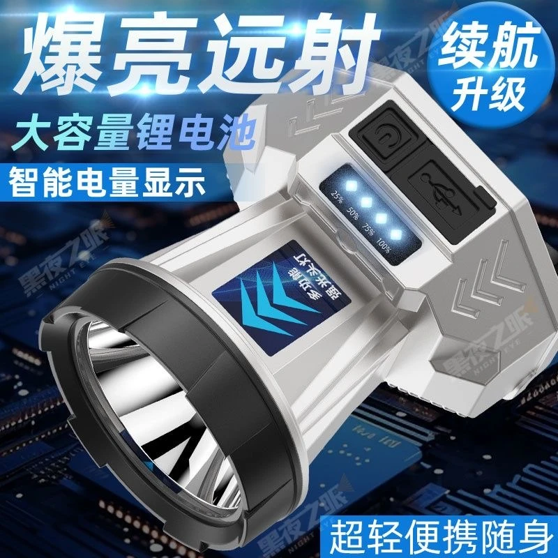 LED头戴式强光头灯超亮远射可充电超长续航锂电池手电筒轻便夜灯Z