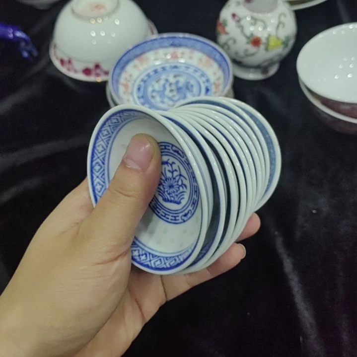 陶瓷景德镇小碟子十个