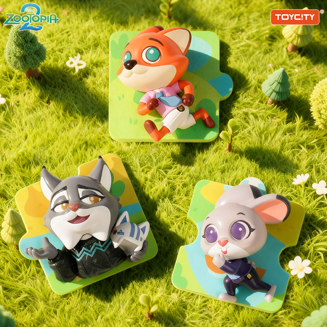 【城郊出游记-疯狂动物城2】TOYCITY联名迪士尼阿嫲家正版盲盒
