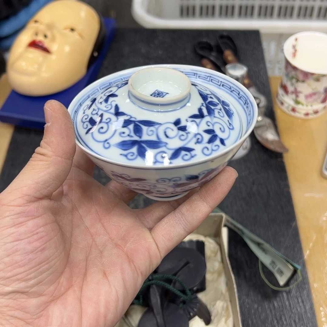 甫***活陶瓷中古工艺品摆件