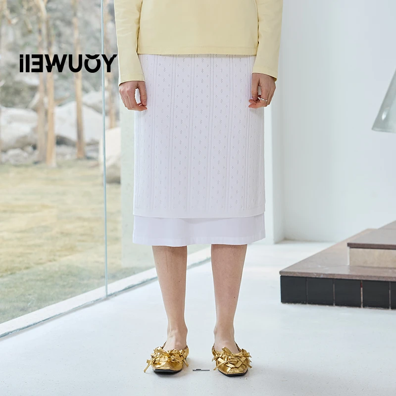 有尾YOUWEI（线上专属）学院风稚拙感半裙裙子秋冬Y5825127半身裙