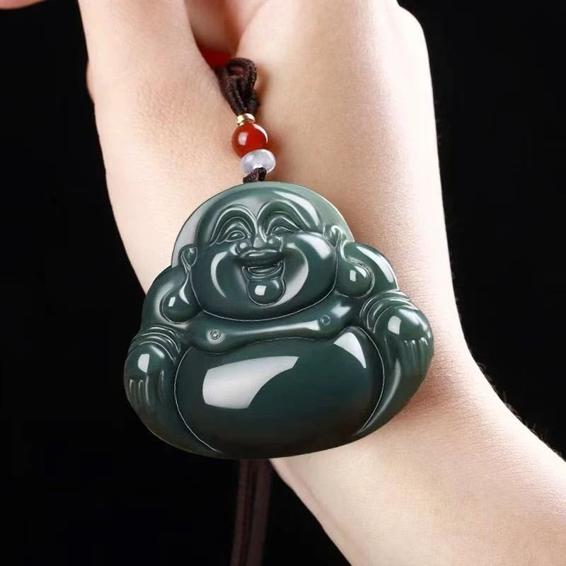 【童总推荐】和田玉未镶嵌多样性发其一大佛公  300