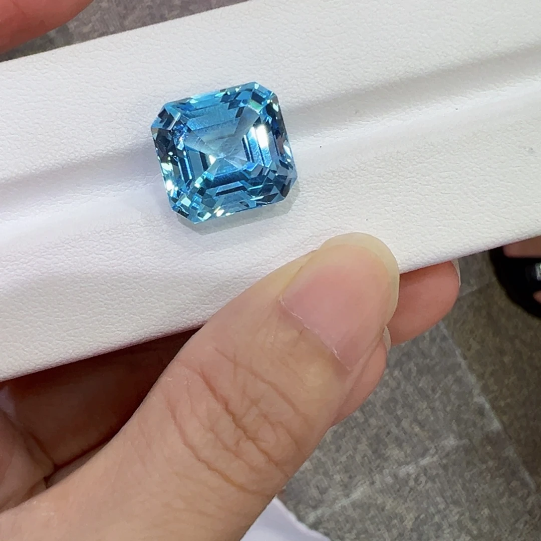 托帕石裸石18.5ct天空蓝
