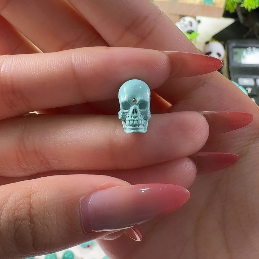 绿松石未镶嵌吊坠(不含链)