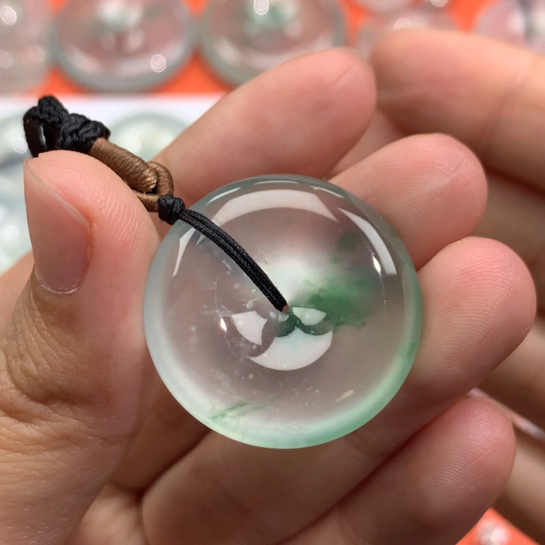 翡翠未镶嵌颈饰26.7-6.4