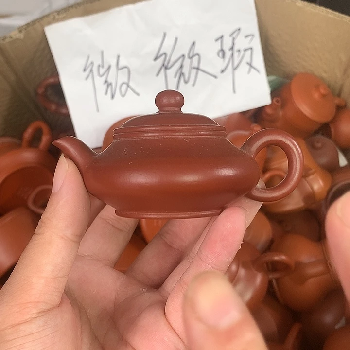 原矿朱泥茶具茶壶家用80