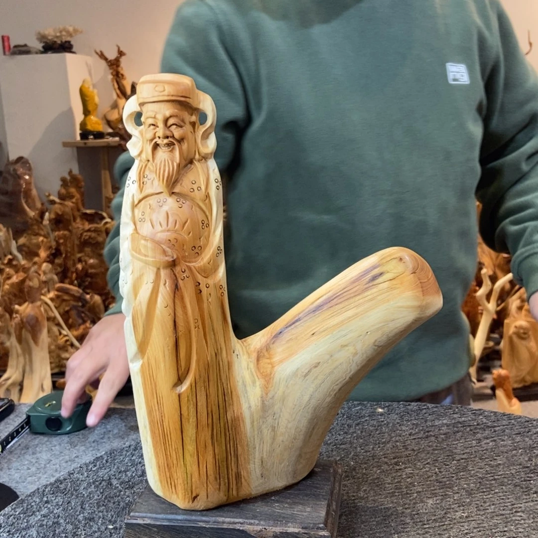 柏木（崖柏）太行崖柏根雕摆件