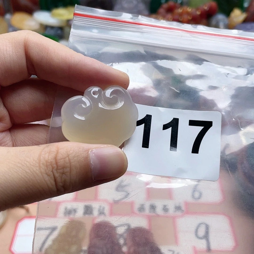 玛瑙/玉髓颈饰合金萍