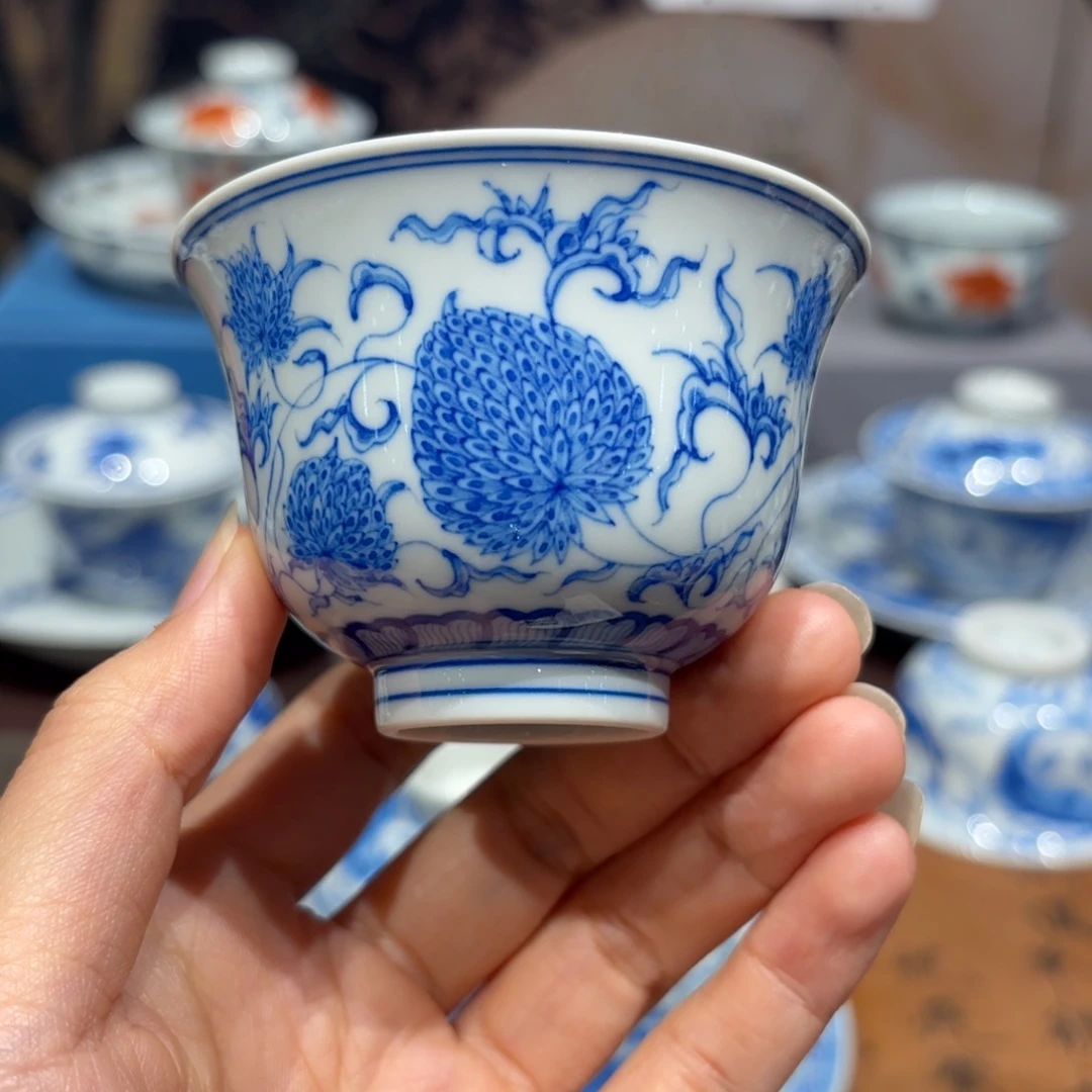 手工手绘陶瓷茶具