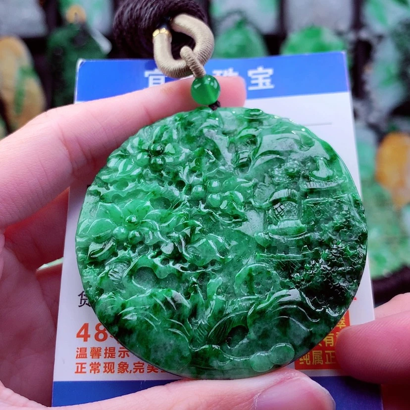 【闪购商品】翡翠颈饰未镶嵌天然