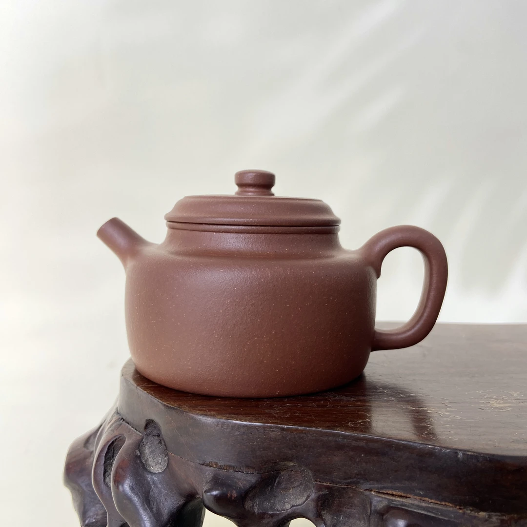宜兴手工紫砂陶 （吴春香）130cc茶壶GS4209-5
