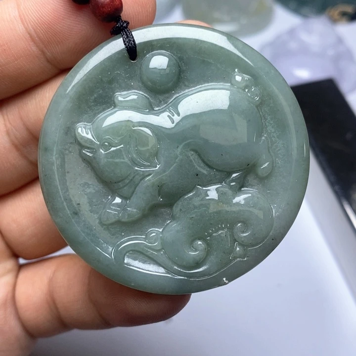 颈饰未镶嵌翡翠翡翠