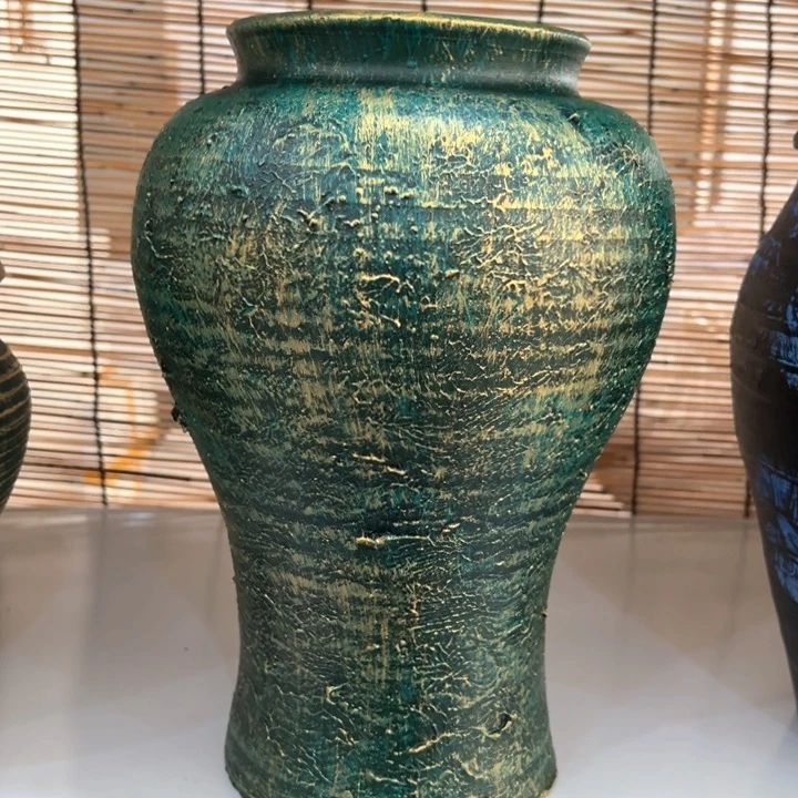 16.9-1微瑕土陶绿古铜