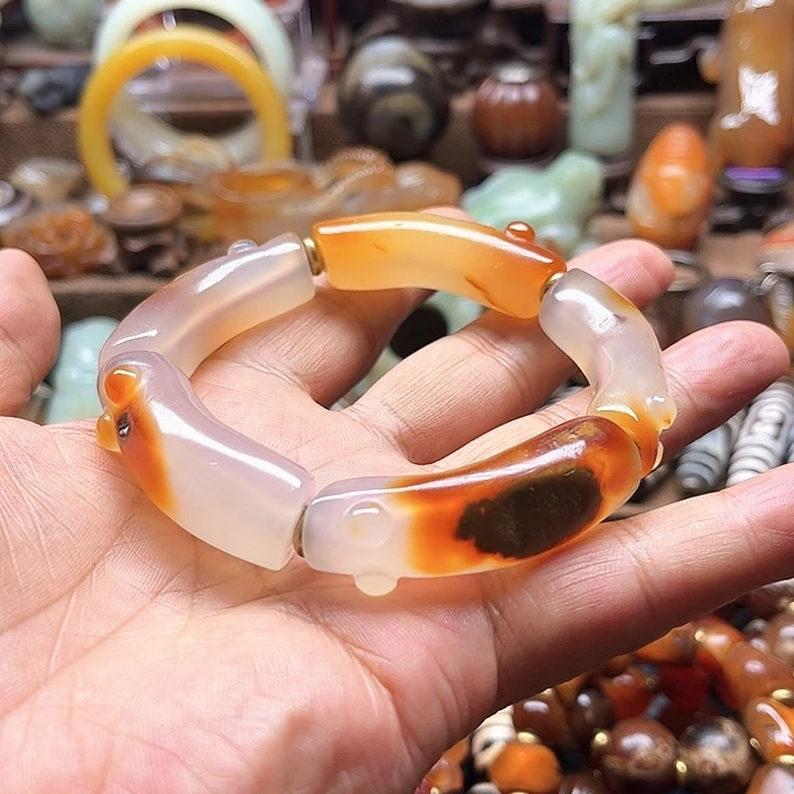 玛瑙/玉髓车挂未镶嵌