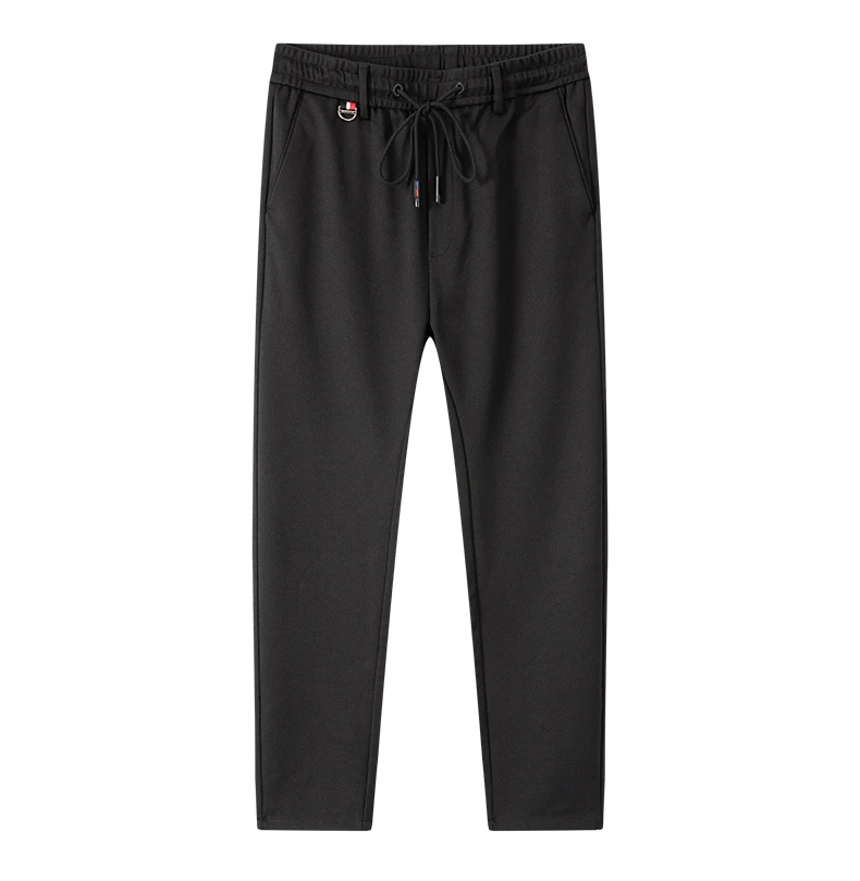 19073 加肥加大男秋冬加绒季男款休闲裤