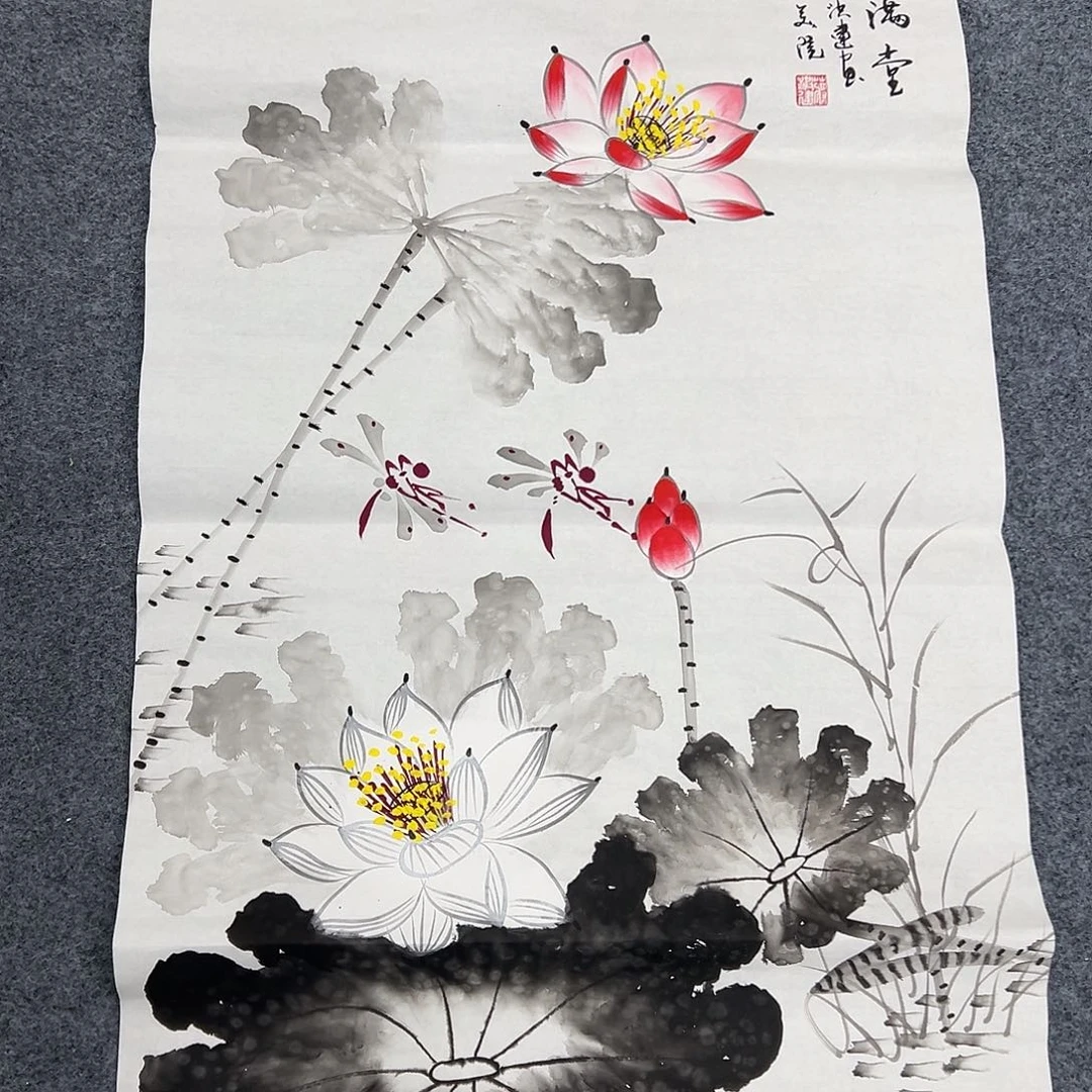 国画纯手绘作品图