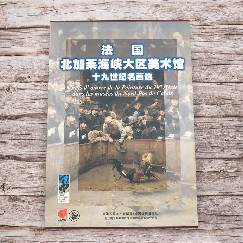 法国北加莱海峡大区美术馆十九世纪名画书籍 天津人美