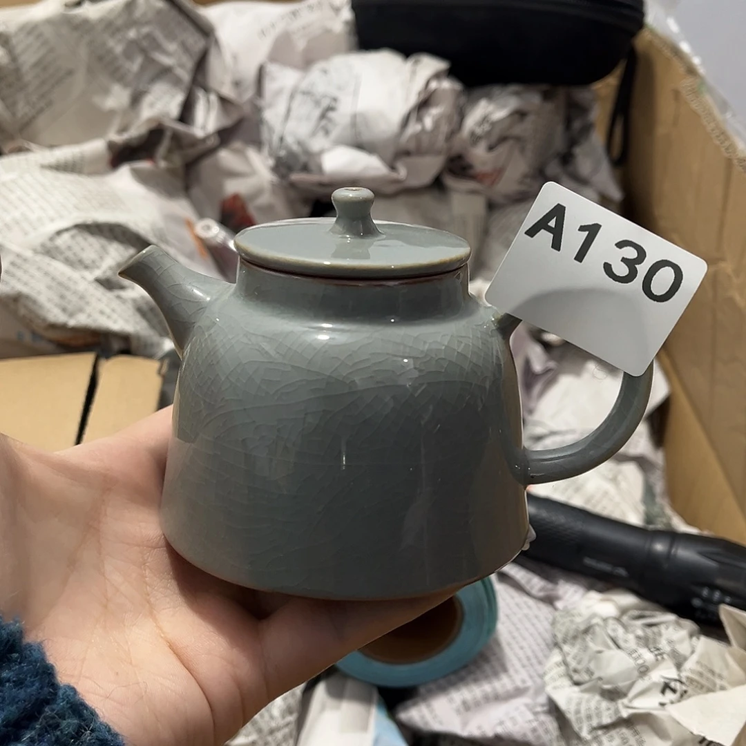瓷片茶摆件工艺品摆件666