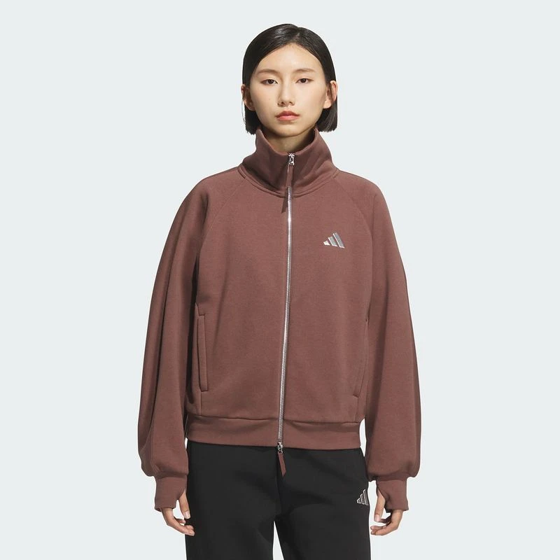 阿迪达斯 （adidas）女子FLEECE JKT休闲时尚夹克外套KC0048
