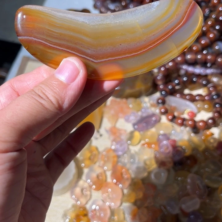 未镶嵌玛瑙/玉髓珠宝奇石