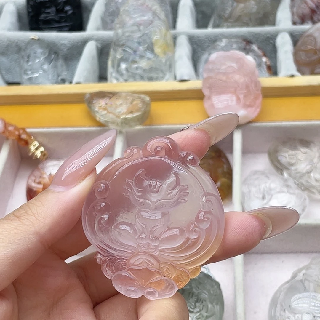 颈饰未镶嵌水晶天然